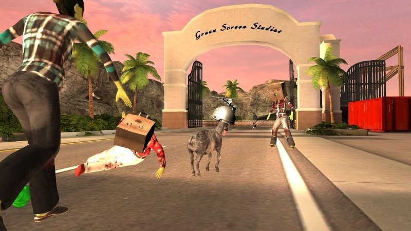 игра симулятор зомби козла скачать