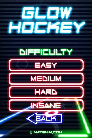 Glow Hockey скриншот 3