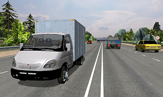 Traffic Hard Truck Simulator скриншот 1