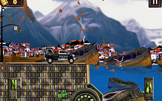 Smash Police Car: Outlaw Run скриншот 1