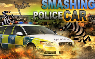 Smash Police Car: Outlaw Run скриншот 2