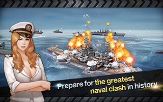 Warship Battle: 3D World War II скриншот 3