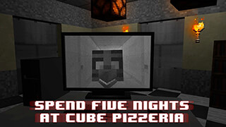 Nights at Cube Pizzeria 3D 2 скриншот 1