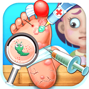 Little Foot Doctor: Kids Games иконка