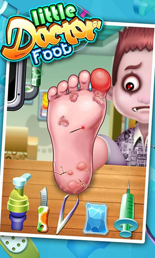 Little Foot Doctor: Kids Games скриншот 1