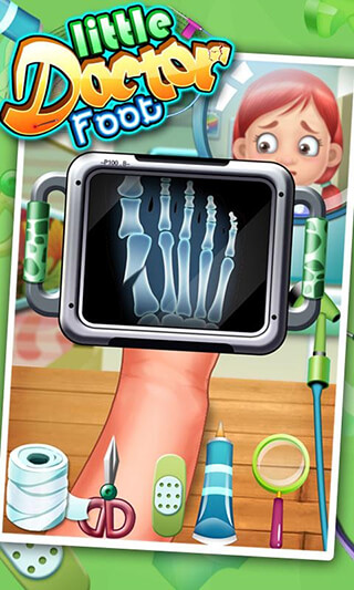 Little Foot Doctor: Kids Games скриншот 2