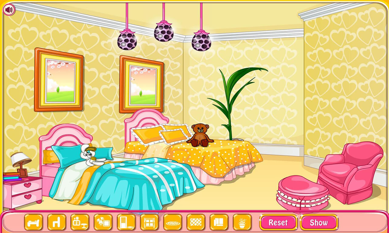 Decorating Girl Bedroom Games