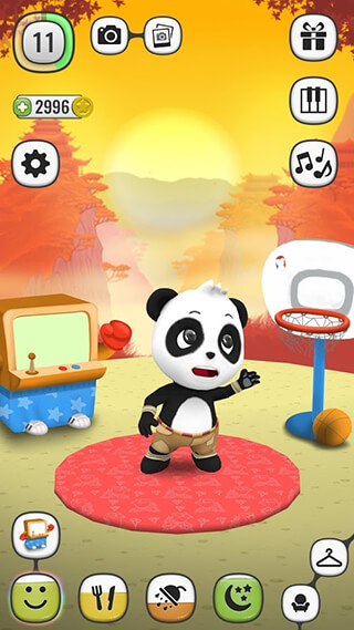 My Talking Panda: Virtual Pet скриншот 1