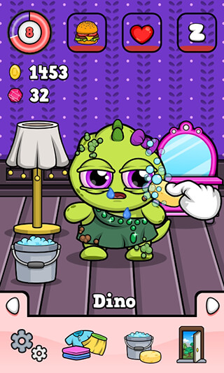 Baby Dino: Virtual Pet Game скриншот 3