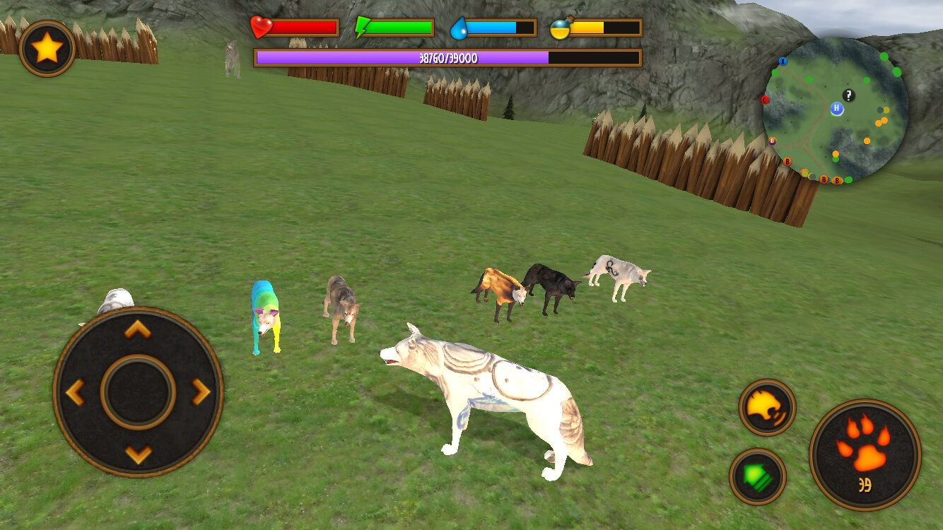 Игры wolf 2. Wolves Clan! Игра. The Wolf игра. Игра про волка на андроид. Волки в компьютерных играх.