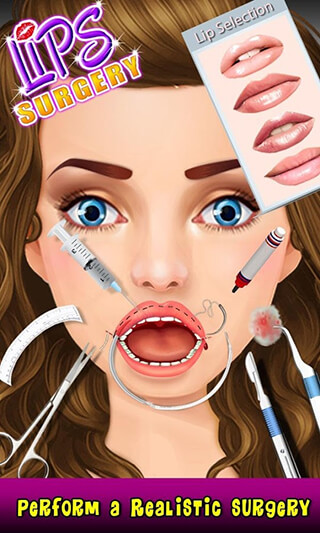Lips Surgery Simulator скриншот 4