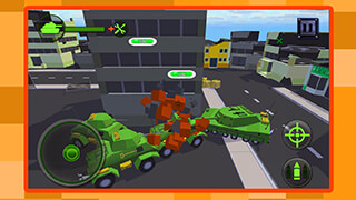 Cube Tanks: Blitz War 3D скриншот 2