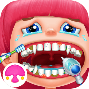 Crazy Dentist Salon Girl Game