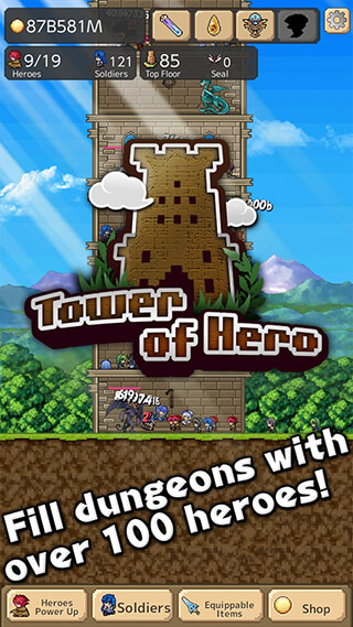 Tower of Hero скриншот 1