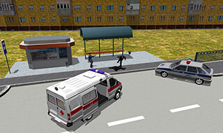 Ambulance Simulator 3D скриншот 3