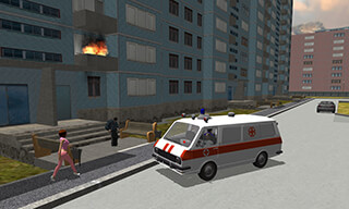 Ambulance Simulator 3D скриншот 4