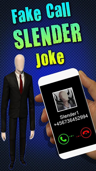 Fake Call Slender Joke скриншот 4