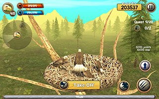 Wild Eagle Sim 3D скриншот 4
