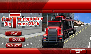 Car Transporter Big Truck 2015 скриншот 1