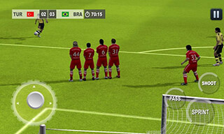 Play Real Football 2015 Game скриншот 1