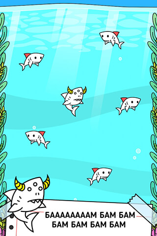 Shark Evolution: Clicker Game скриншот 2