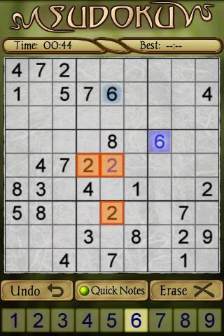 Sudoku Free скриншот 2