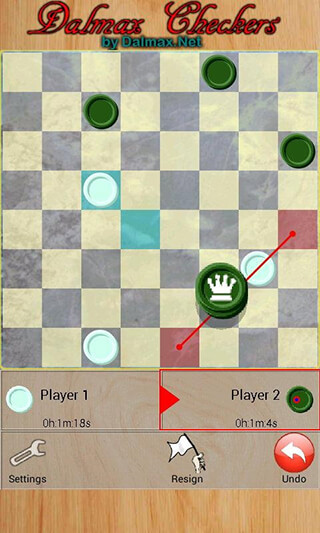 Checkers By Dalmax скриншот 2