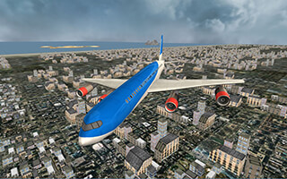 Airplane Pilot Simulator 3D скриншот 1