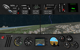 Airplane Pilot Simulator 3D скриншот 2