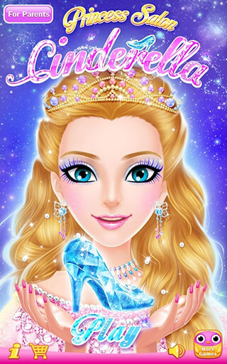 Princess Salon: Cinderella скриншот 1
