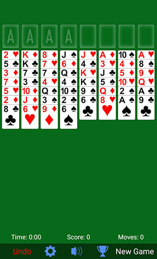 Freecell Solitaire скриншот 1