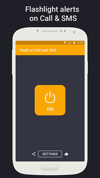 Flash on Call and SMS скриншот 4