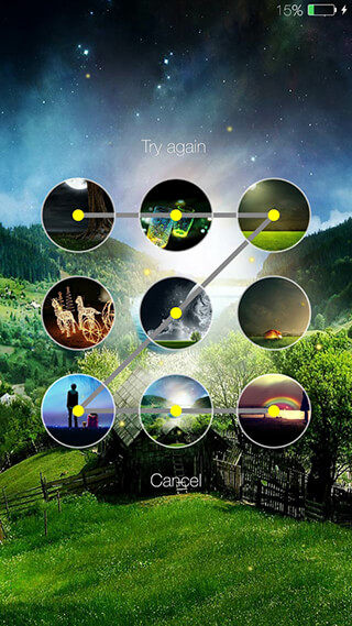 Fireflies Lockscreen скриншот 4
