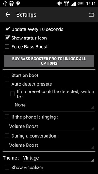 Bass Booster скриншот 3