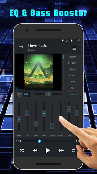 Equalizer Music Player скриншот 2
