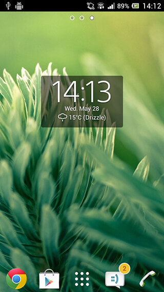 Digital Clock Widget Xperia скриншот 4