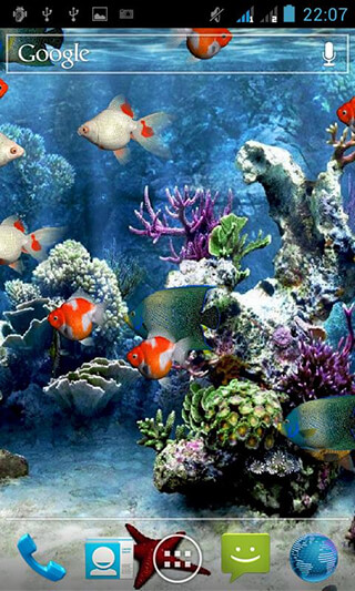 Aquarium Live Wallpaper скриншот 2