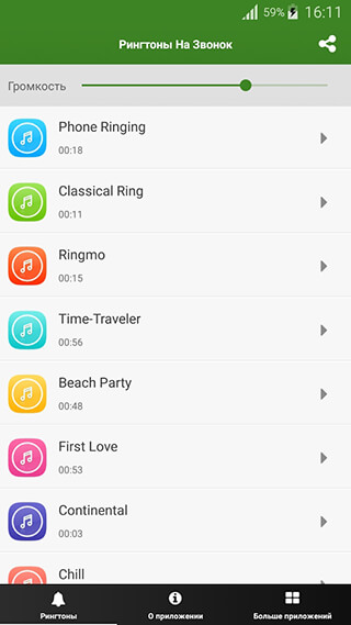 Free Ringtones for Android скриншот 1