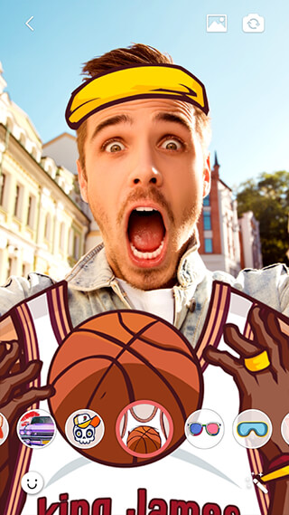 Selfie Camera: Filter and Sticker and Photo Editor скриншот 2