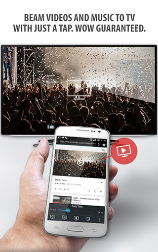 Tubio: Cast Web Videos to TV, Chromecast, Airplay скриншот 1