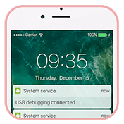 LockScreen Phone7: Notification иконка