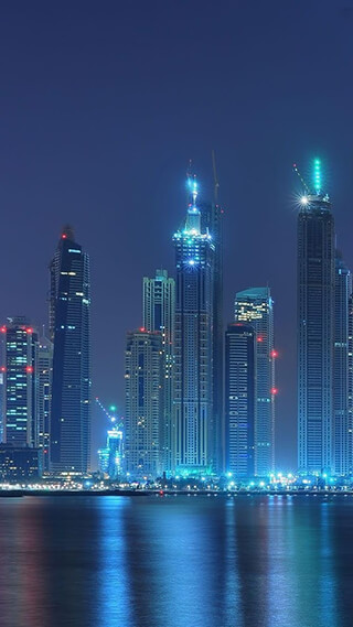 Dubai Night Live Wallpaper скриншот 1