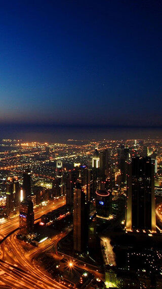 Dubai Night Live Wallpaper скриншот 4