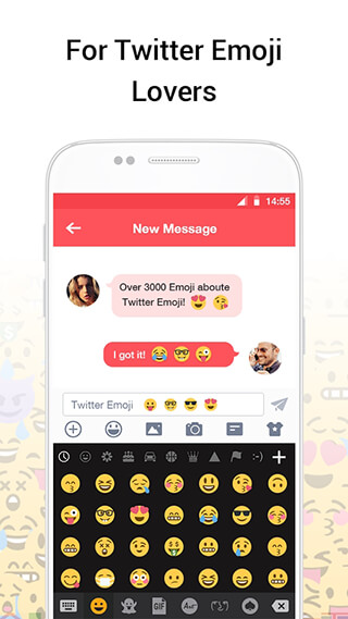 Emoji keyboard: Cute Emoji скриншот 2