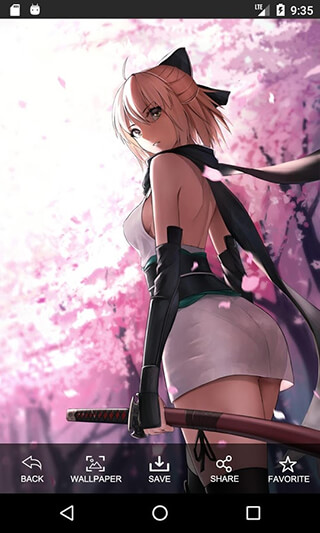 Anime Girl HD Wallpapers скриншот 3