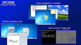 JPCSIM: PC Windows Simulator скриншот 2