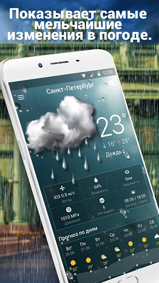 Local Weather Widget and Forecast скриншот 4
