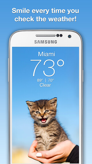 Weather Kitty скриншот 1