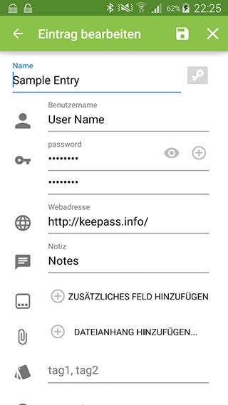 KeePass скриншот 3