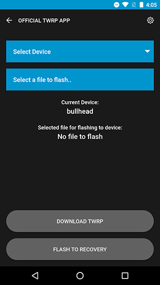 TWRP Recovery скриншот 2